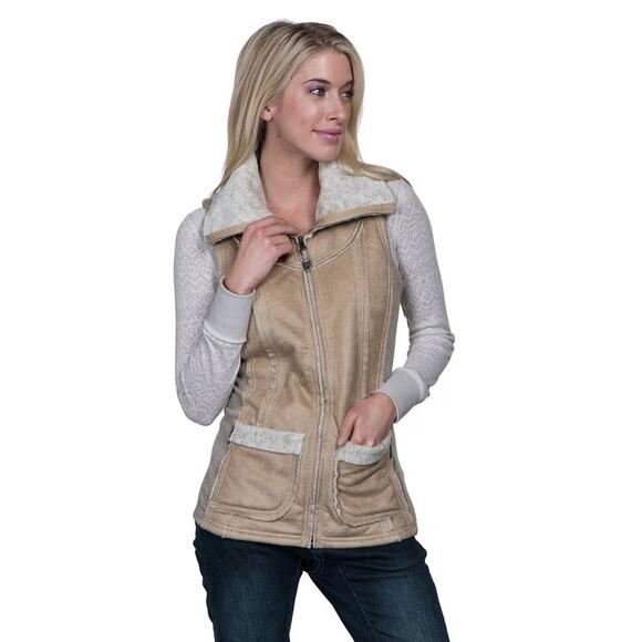Kuhl Jackets & Blazers - Kuhl Projekt Women's Dani Sherpa Full Zip Sweater Vest size XS